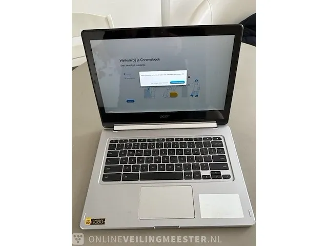Chromebook acer, r13 (c85-312t-k7sp), grijs / chroom - afbeelding 1 van  6