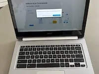 Chromebook acer, r13 (c85-312t-k7sp), grijs / chroom - afbeelding 1 van  6