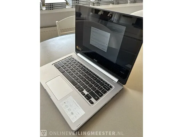Chromebook acer, r13 (c85-312t-k7sp), zilver - afbeelding 1 van  9