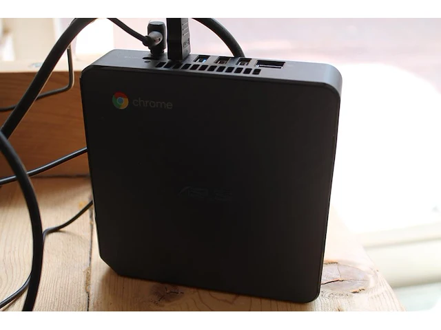Chromebox asus cn60 met monitor philips 21 inch, toetsenbord en muis. - afbeelding 2 van  3