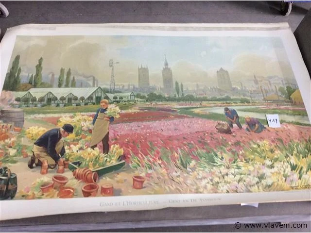 Chromo litho - afbeelding 1 van  2