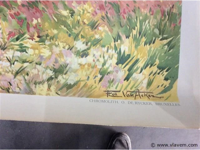 Chromo litho - afbeelding 2 van  2