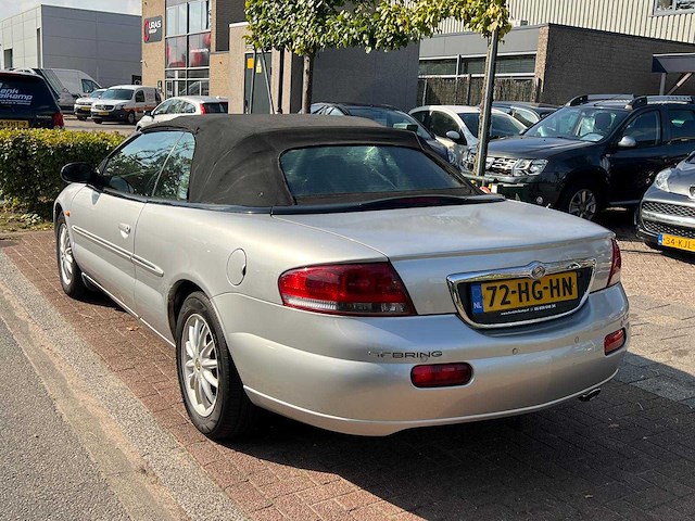 Chrysler - 2001 - sebring - 2.7i-v6 24v lx conv. - 72-hg-hn - afbeelding 10 van  13