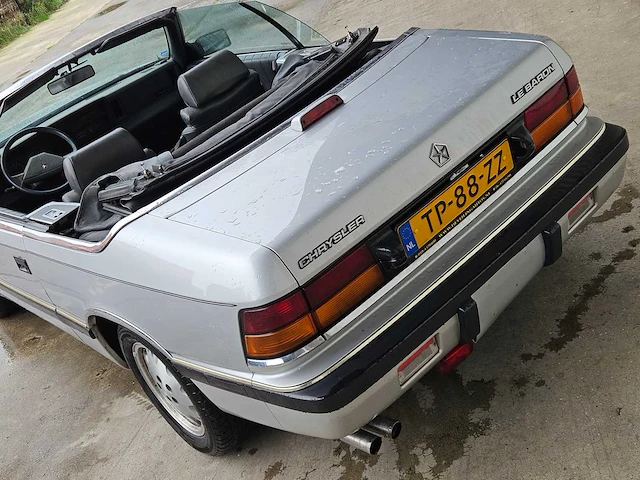 Chrysler le baron convertible 2.2 turbo, tp-88-zz - afbeelding 2 van  39