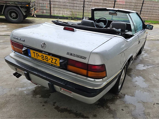Chrysler le baron convertible 2.2 turbo, tp-88-zz - afbeelding 34 van  39