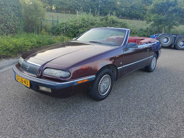 Chrysler lebaron 3.0i v6 lx convertible, automaat, sf-lb-43 - afbeelding 1 van  16