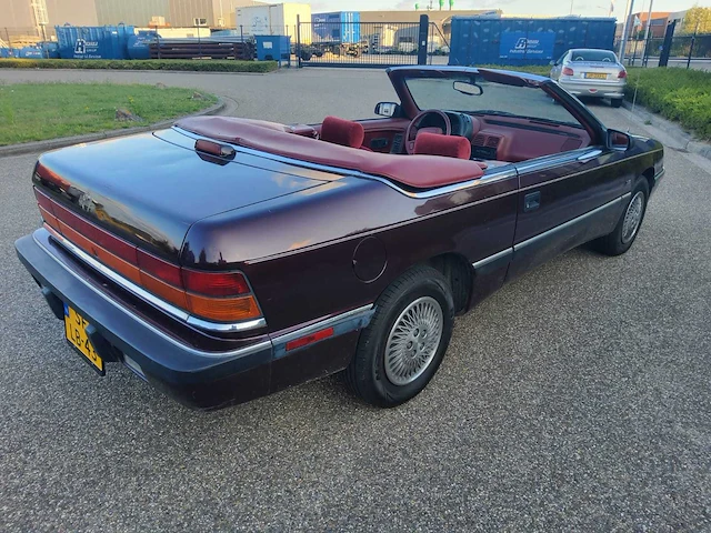 Chrysler lebaron 3.0i v6 lx convertible, automaat, sf-lb-43 - afbeelding 9 van  16