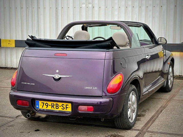 Chrysler pt cruiser cabrio 2.4i limited automaat, 79-rb-sf - afbeelding 6 van  13