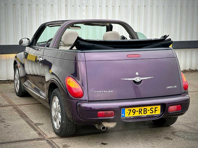 Chrysler pt cruiser cabrio 2.4i limited automaat, 79-rb-sf - afbeelding 8 van  13