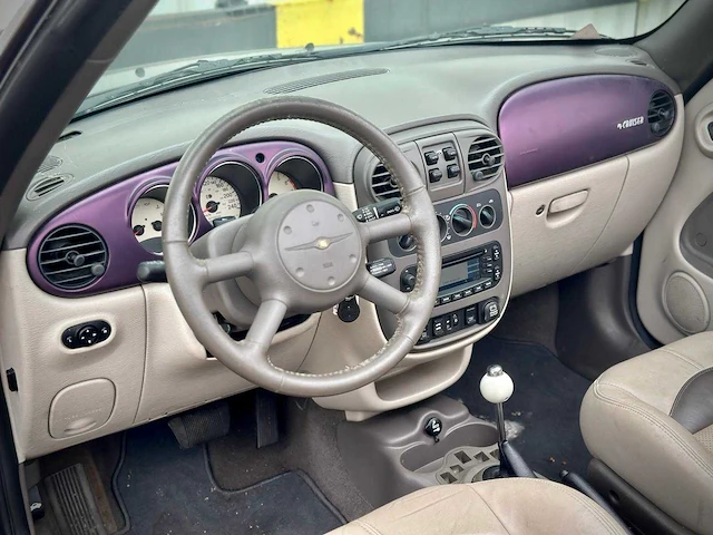 Chrysler pt cruiser cabrio 2.4i limited automaat, 79-rb-sf - afbeelding 9 van  13