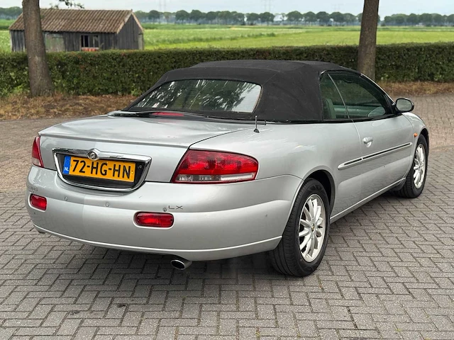 Chrysler sebring cabriolet 2.7i v6 24v lx convertible 72-hg-hn - afbeelding 2 van  16