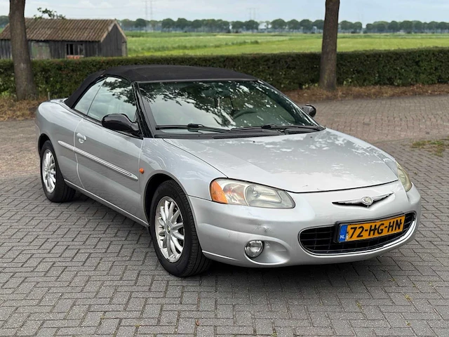 Chrysler sebring cabriolet 2.7i v6 24v lx convertible 72-hg-hn - afbeelding 3 van  16