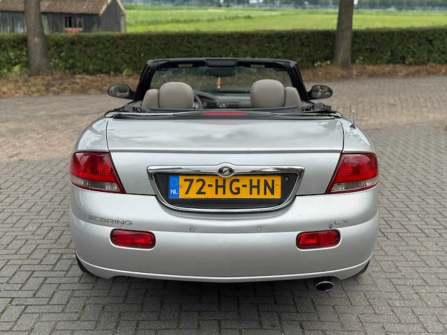 Chrysler sebring cabriolet 2.7i v6 24v lx convertible 72-hg-hn - afbeelding 11 van  16