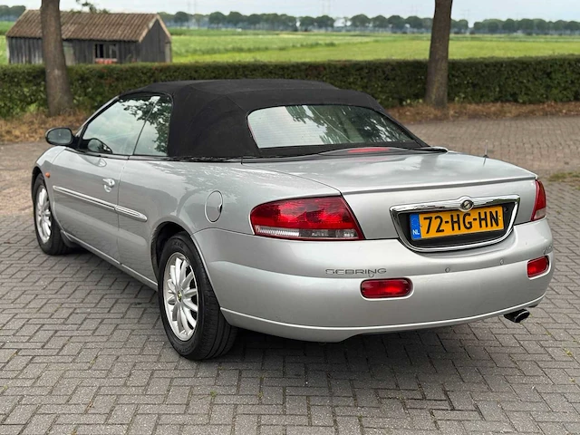 Chrysler sebring cabriolet 2.7i v6 24v lx convertible 72-hg-hn - afbeelding 16 van  16