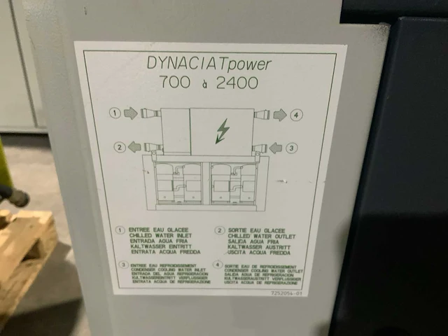 Ciat dynaciat power 700 a 2400 chiller en warmtepomp - afbeelding 4 van  12