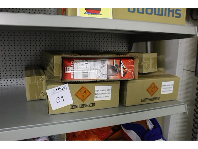 Cijfersterretjes kindervuurwerk met diverse cijfers van 0 t/m 9 - afbeelding 2 van  2