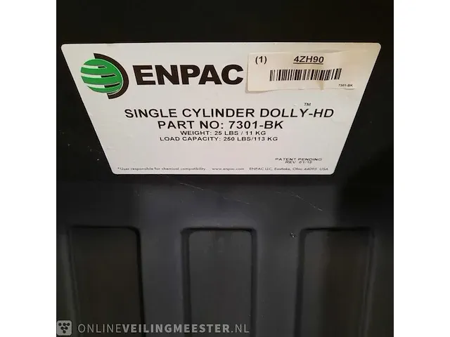 Cilinder dolly enpac - afbeelding 6 van  7