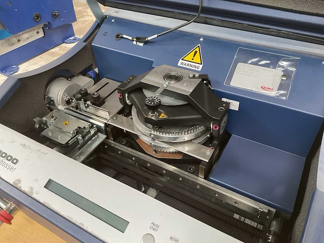 Cim me1000 metal embosser - afbeelding 4 van  5