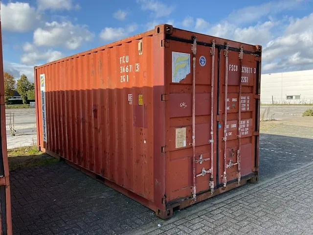 Cimc 1cc-153gc20a 20ft. zeecontainer - afbeelding 2 van  6