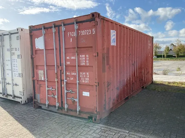 Cimc noc2-37-01 20ft. zeecontainer - afbeelding 1 van  5