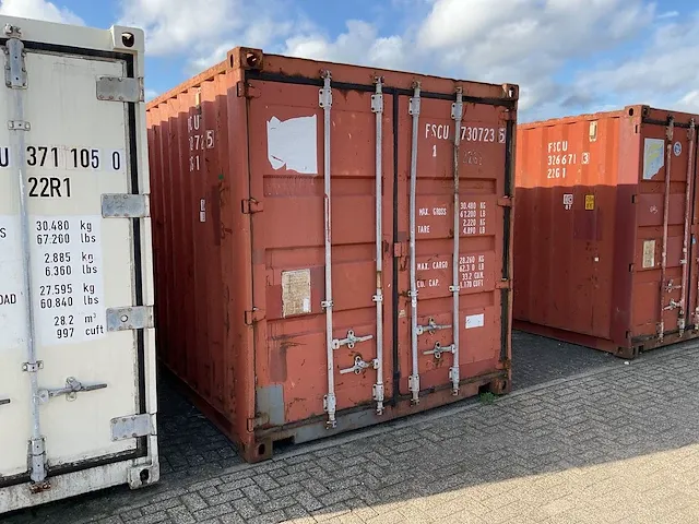 Cimc noc2-37-01 20ft. zeecontainer - afbeelding 2 van  5