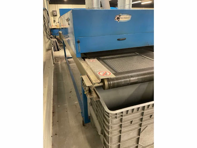 Cincinnati multidry h2o elektrische infrarood tunneldroger - afbeelding 5 van  14