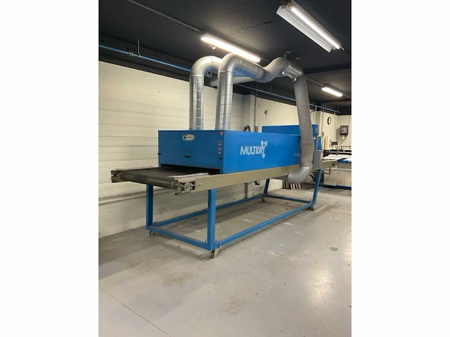 Cincinnati multidry h2o elektrische infrarood tunneldroger - afbeelding 7 van  14