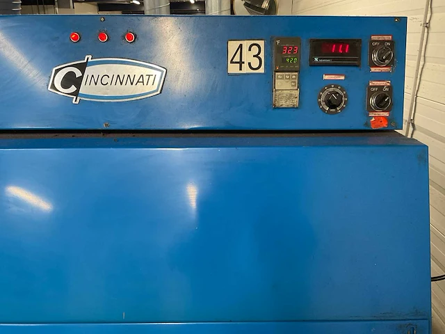 Cincinnati multidry h2o elektrische infrarood tunneldroger - afbeelding 9 van  14