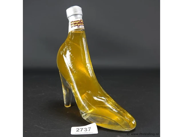 Cinderella shoe fles met inhoud - afbeelding 1 van  5
