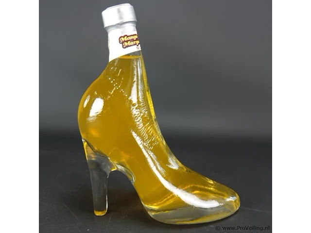Cinderella shoe fles met inhoud - afbeelding 2 van  5