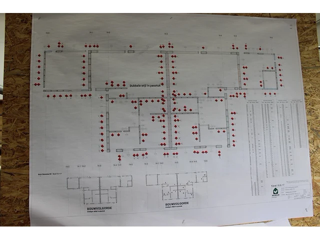 Circa 150 biobased geïsoleerde binnen- en buitenwandelementen ten behoeve van woningen. bouw en werktekenin... - afbeelding 7 van  7