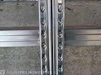 Circa 3,6 meter magazijnstelling 40cm diep metalsistem, s1 - afbeelding 3 van  7