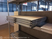 Circa 4,8 meter magazijnstelling 40cm diep metalsistem, s1 - afbeelding 8 van  8