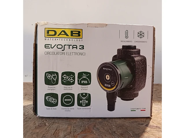 Circulatie pomp, dab, evosta3 80-180, rood - afbeelding 1 van  6