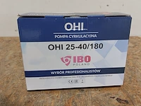 Circulatie pomp , ibo poland, ohi 25 - 40 180, oranje, 2023 - afbeelding 3 van  3