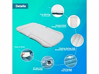 Ciremiv car air mattress met complete accessoires lekvrij en comfortabel - afbeelding 2 van  3