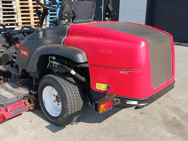 Cirkelmaaier, toro, groundsmaster 360, 2016 - afbeelding 28 van  53