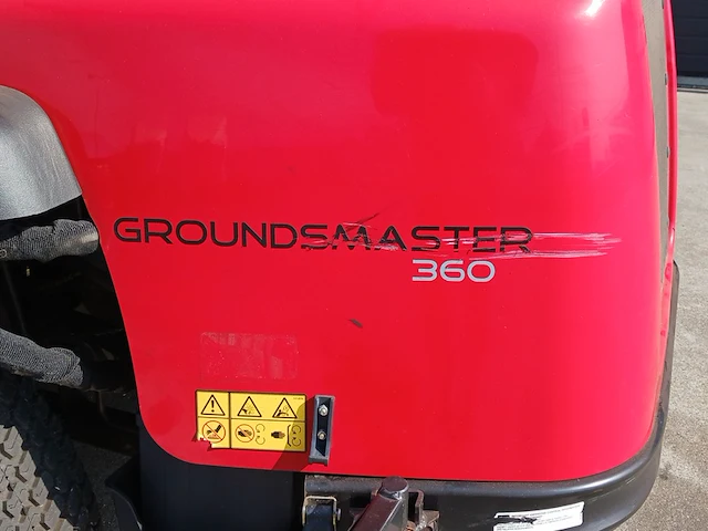 Cirkelmaaier, toro, groundsmaster 360, 2016 - afbeelding 29 van  53