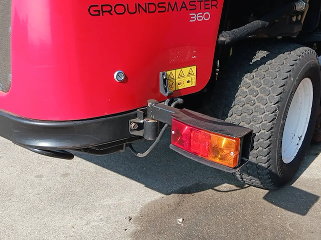 Cirkelmaaier, toro, groundsmaster 360, 2016 - afbeelding 39 van  53