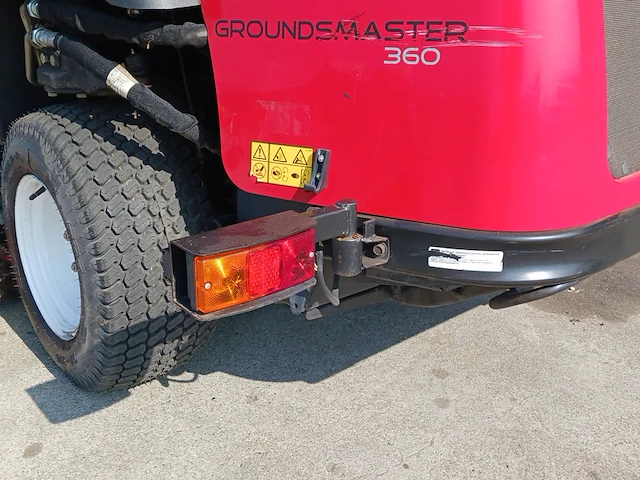 Cirkelmaaier, toro, groundsmaster 360, 2016 - afbeelding 40 van  53