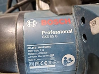 Cirkelzaag en accu knabbelschaar, bosch, o.a. gks 65 g - afbeelding 5 van  10