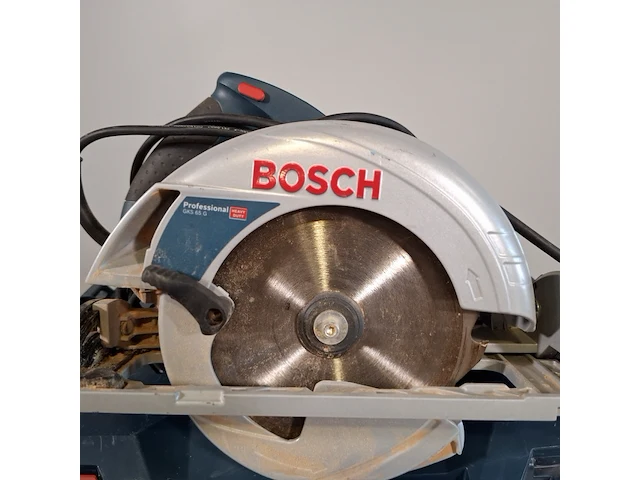 Cirkelzaag en accu knabbelschaar, bosch, o.a. gks 65 g - afbeelding 6 van  10
