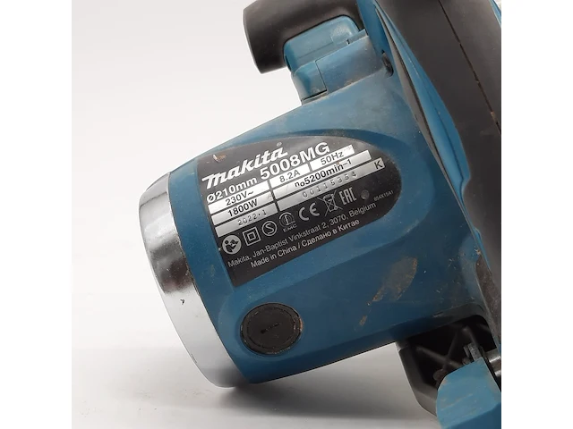 Cirkelzaag makita, 5008mg, bouwjaar 2020 - afbeelding 4 van  8
