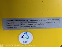 Cirkelzaag tafel harwi, hvs, bouwjaar 2004 - afbeelding 5 van  8