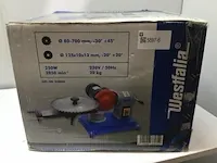 Cirkelzaagblad slijpmachine westfalia, 828064, blaauw/grijs - afbeelding 2 van  3