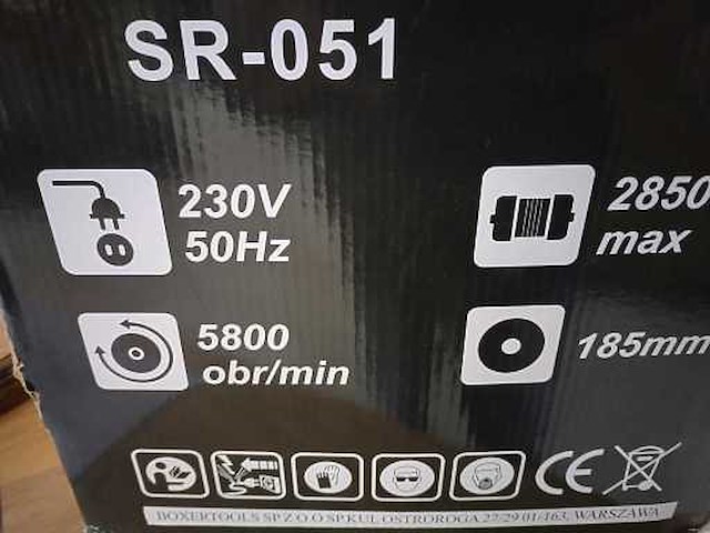 Cirkelzaagmachine 185mm - afbeelding 3 van  4