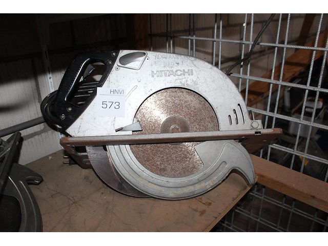 Cirkelzaagmachine hitachi c13u. - afbeelding 1 van  2