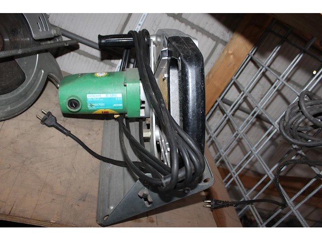 Cirkelzaagmachine hitachi c13u. - afbeelding 2 van  2