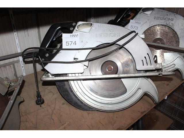 Cirkelzaagmachine hitachi c13u. - afbeelding 1 van  2