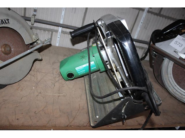 Cirkelzaagmachine hitachi c13u. - afbeelding 2 van  2